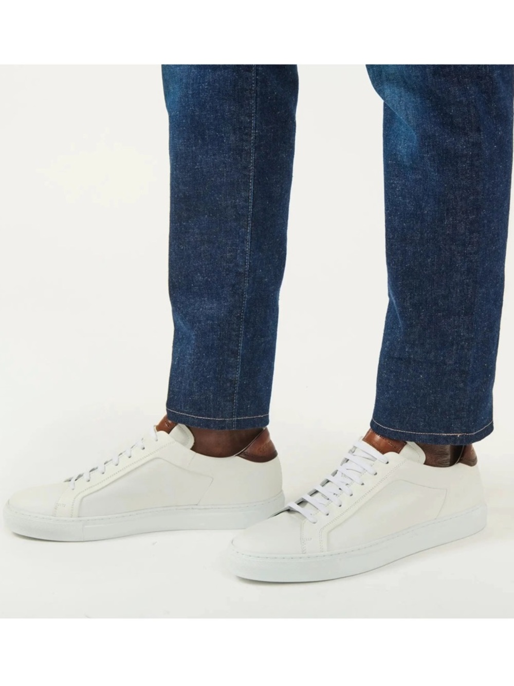 To Boot New York | Carlin White Tumbled Calf Sneaker